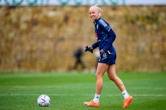 Caroline Seger of the Swedish women's national football