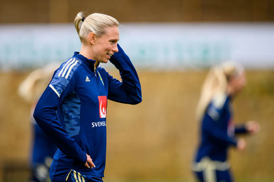 Jonna Andersson of the Swedish women's national football