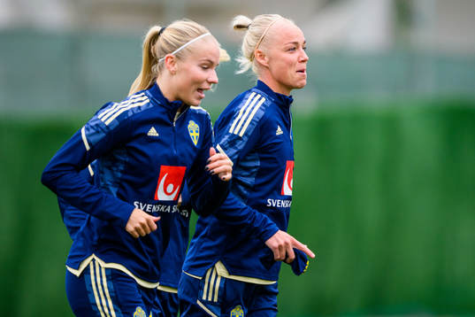 Caroline Seger of the Swedish women's national football