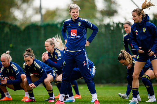Lina Hurtig of the Swedish women's national football team