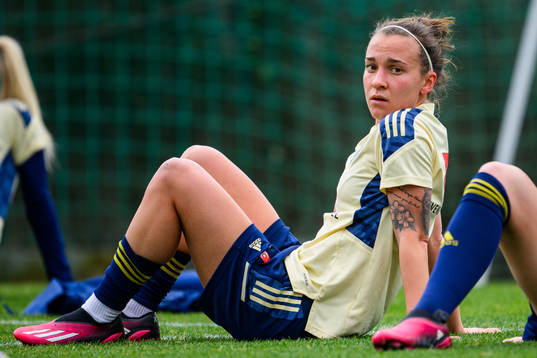Julia Zigiotti Olme of the Swedish women's national
