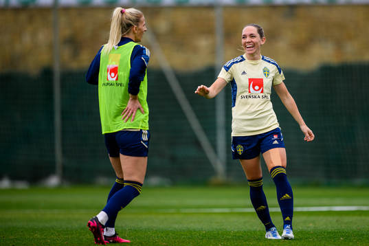 Elin Rubensson of the Swedish women's national football