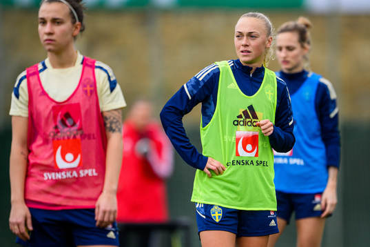 Hanna Bennison of the Swedish women's national football