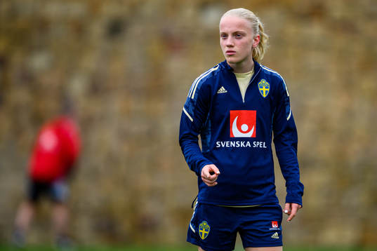 Anna Sandberg of the Swedish women's national football team
