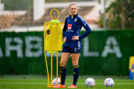 Fridolina Rolfö of the Swedish women's national football