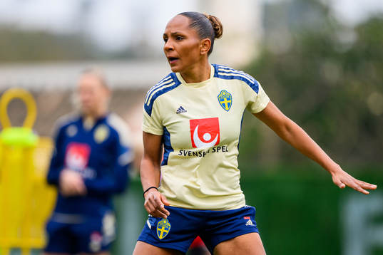 Madelen Janogy of the Swedish women's national football