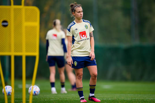 Julia Zigiotti Olme of the Swedish women's national
