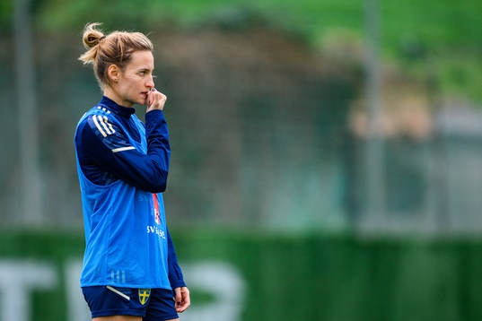 Nathalie Björn of the Swedish women's national football