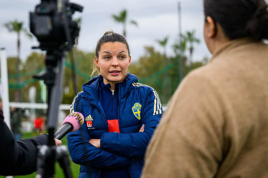 Johanna Rytting Kaneryd of the Swedish women's national