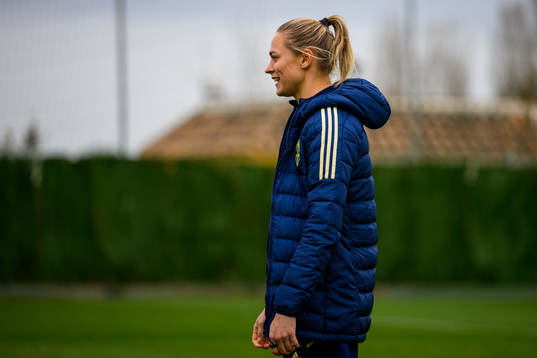 Fridolina Rolfö of the Swedish women's national football