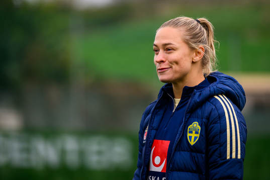 Fridolina Rolfö of the Swedish women's national football
