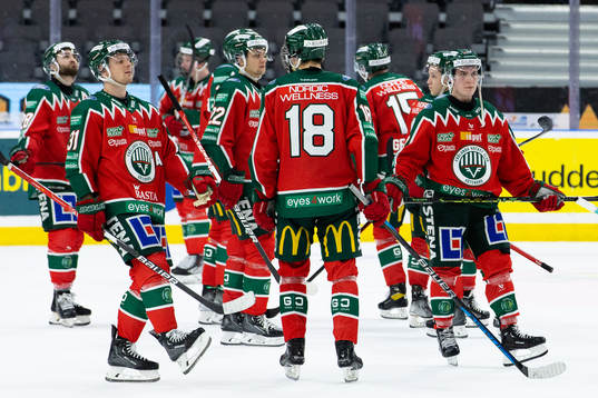 Frölundas spelare deppar