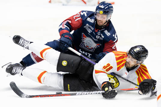 Linköpings Christoffer Ehn och Brynäs Mikko Niemelä
