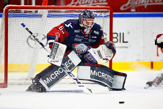 Linköpings målvakt Marcus Högberg
