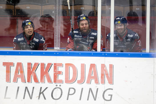 Linköpings Petrus Palmu , Jonas Junland och Christoffer