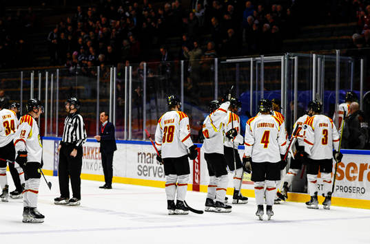 Brynäs spelare deppar