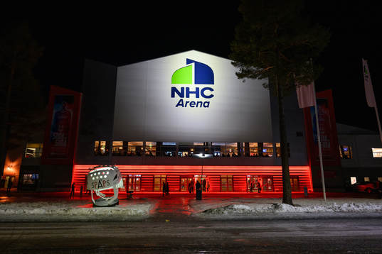 NHC Arena innan ishockeymatchen i SHL mellan Timrå och