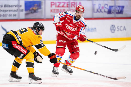 Luleås Erik Gustafsson och Timrås Anton Lander