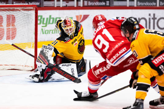 Luleås målvakt Matteus Ward