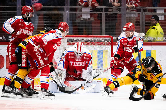 Timrås målvakt Jacob Johansson