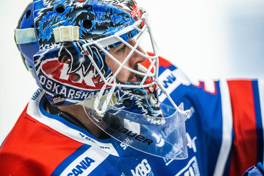 Oskarshamns målvakt Joe Cannata