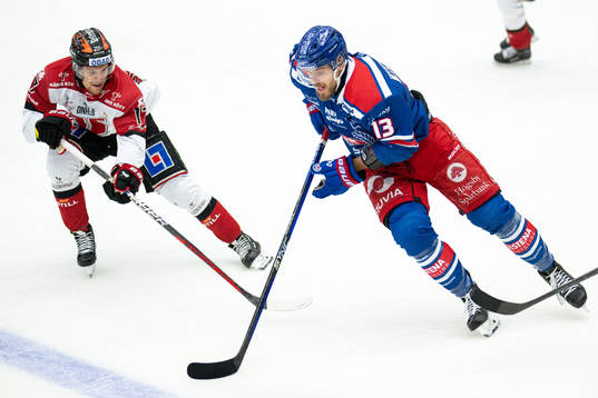 Örebros William Wikman och Oskarshamns Jiri Smejkal