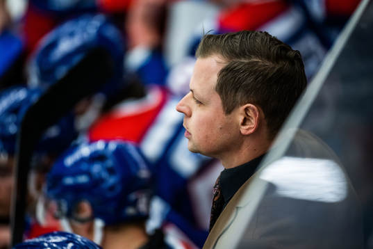 Oskarshamns tränare Martin Filander