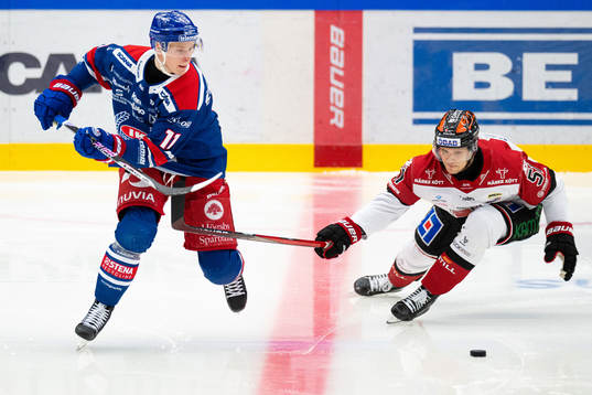 Oskarshamns Antti Suomela och Örebros Kristian Näkyvä