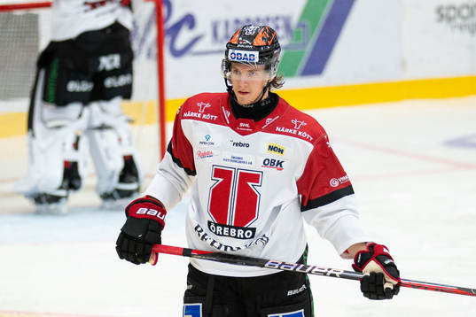 Örebros Marcus Hardegård deppar