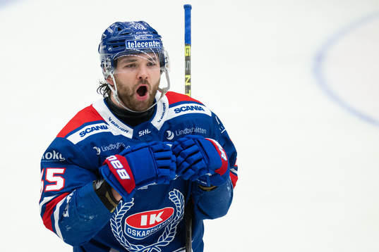 Oskarshamns David Quenneville jublar