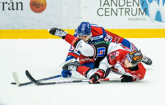 Oskarshamns Robin Norell och Örebros Robert Leino