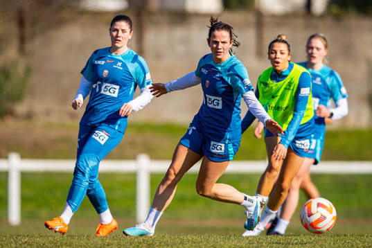 Tuva Hansen of the Norwegian women's national football team