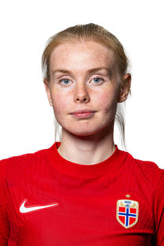 Malin Brenn of the Norwegian women's national football team