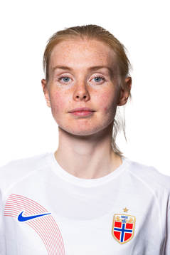 Malin Brenn of the Norwegian women's national football team