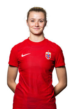 Thea Sørbo of the Norwegian women's national football team