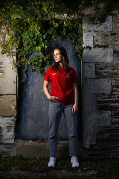 Tuva Hansen of the Norwegian women's national football team