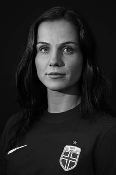 Tuva Hansen of the Norwegian women's national football team