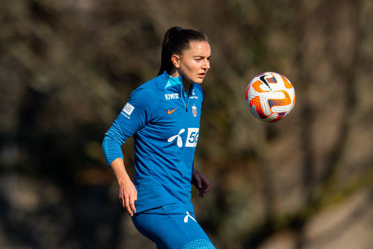 Vilde Bøe Risa of the Norwegian women's national football