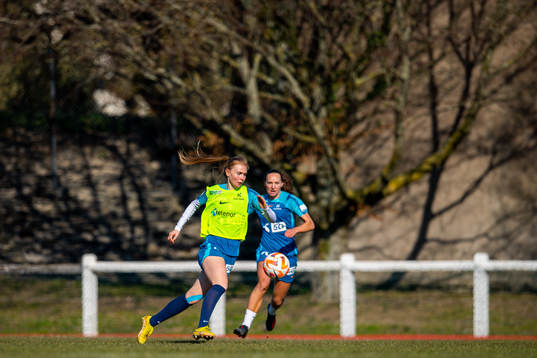 Malin Brenn and Marit Bratberg Lund of the Norwegian