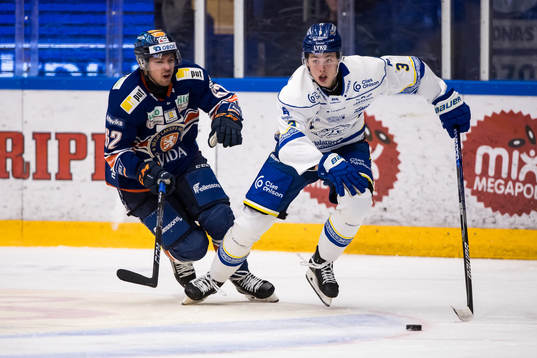 Växjös Manuel Ågren och Leksands Anton Johansson