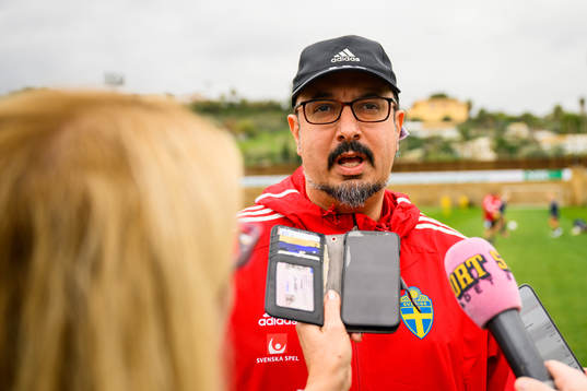 Doctor Houman Ebrahimi of the Swedish women's national