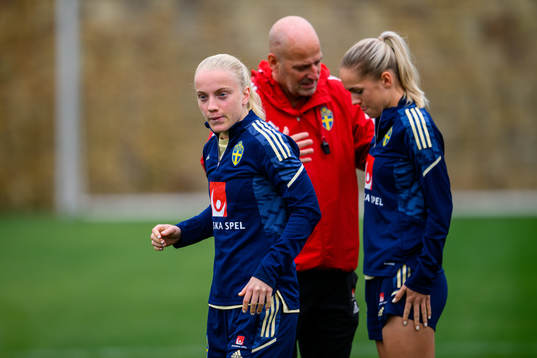 Anna Sandberg of the Swedish women's national football team