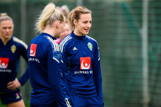 Nathalie Björn of the Swedish women's national football
