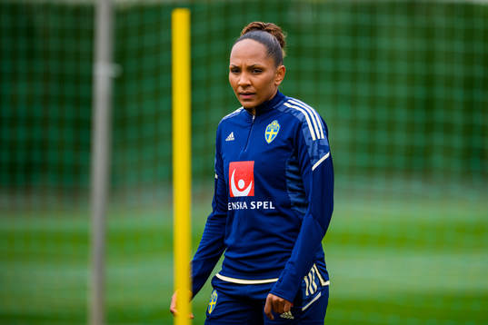 Madelen Janogy of the Swedish women's national football
