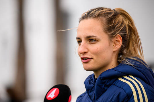Nathalie Björn of the Swedish women's national football