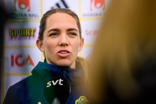 Elin Rubensson of the Swedish women's national football