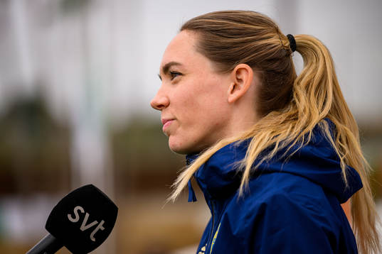 Elin Rubensson of the Swedish women's national football