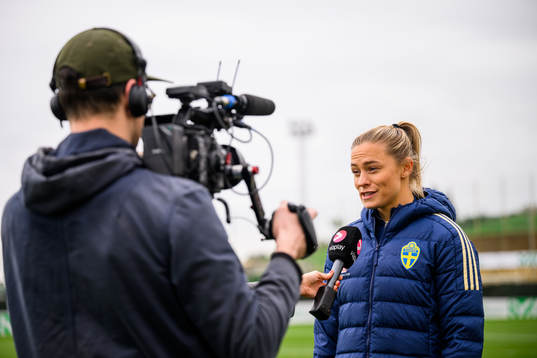 Fridolina Rolfö of the Swedish women's national football