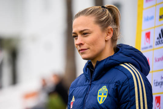 Fridolina Rolfö of the Swedish women's national football