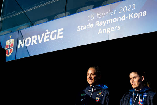 Guro Bergsvand and Maren Mjelde of Norway